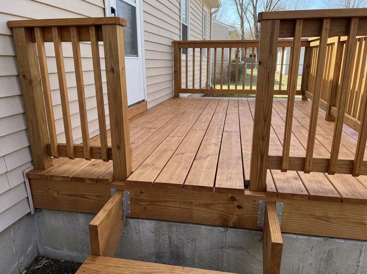 Restored deck after Propservia restoration